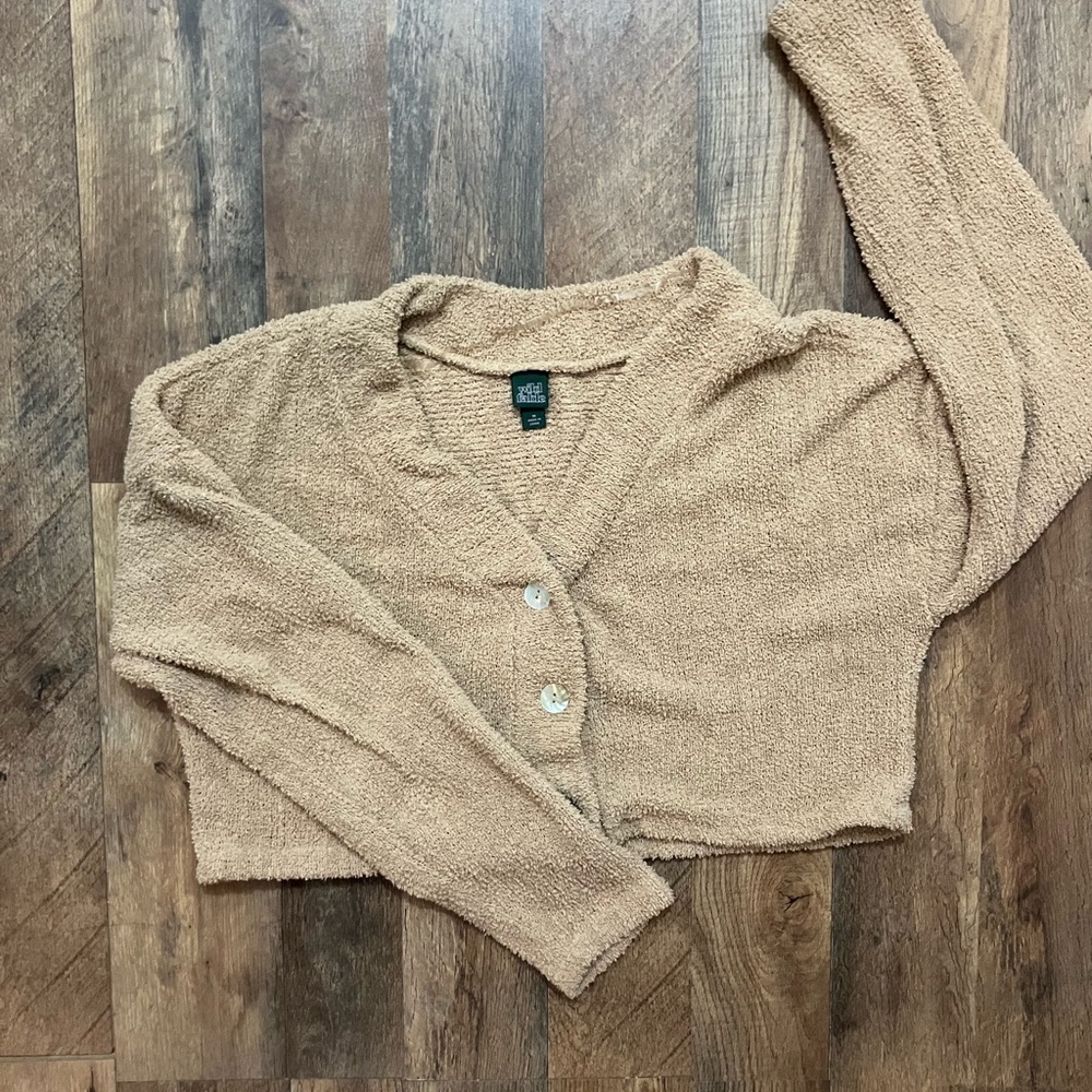 ✨ Cozy Tan Cardigan Sweater ✨